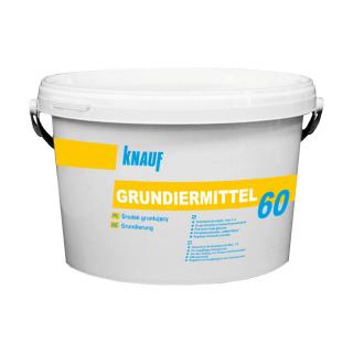 KNAUF GRUNDIERMITTEL 60 ŚRODEK GRUNTUJĄCY DO POWIERZCHNI CHŁONNYCH
