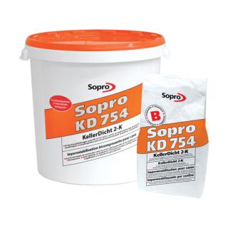 SOPRO KD 754 - BITUMICZNA MASA USZCZELNIAJĄCA - DWUSKŁADNIKOWA 30L