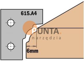 PŁYTKA WYMIENNA 615.A4 DO FREZA 615.620A