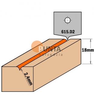 PŁYTKA WYMIENNA 615.D2 DO FREZA 615.200D