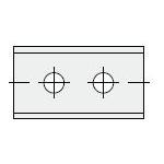 WIERTŁA PRZELOTOWE S=8x20mm art.367