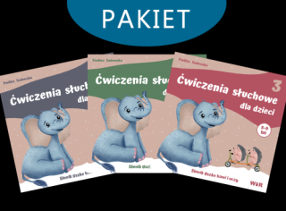 [PAKIET] Ćwiczenia słuchowe dla dzieci. Część 1-3
