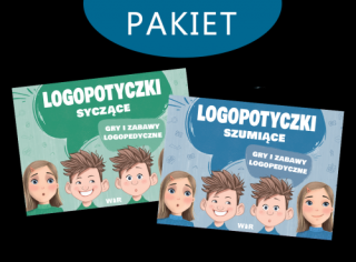 [PAKIET] Logopotyczki. Gry i zabawy logopedyczne