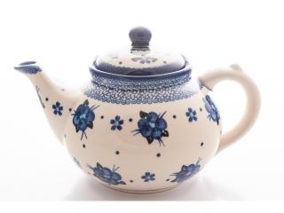 Ceramiczny dzbanek w kwiaty 1400 ml Bolesławiec