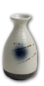 Porcelanowa karafka do sake ( 12 sztuk)