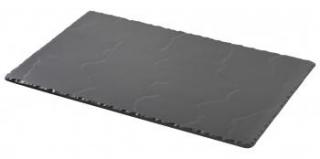 Zestaw 2 prostokątnych tac 40 x 25 cm BASALT Revol