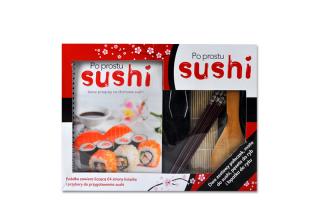 Zestaw książki i akcesoriów do sushi