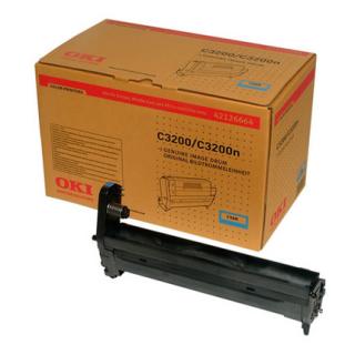 Bęben OKI C3200 Cyan (14k) + Toner OKI C3200 Cyan (1,5k) - GRATIS! - 42126664