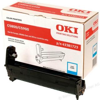 Bęben OKI C5800 / C5900 / C5550MFP Cyan (20k) - 43381723