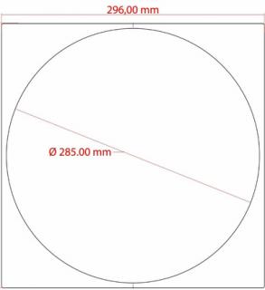 Floor Circle - 285 x 285 - 20szt - 3037W9 (1)