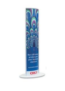 OKI Totem A4 stojący PLASTIKOWY 21x90cm - 9006043