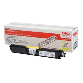 Toner OKI C110 / C130N / MC160N Yellow (1,5k) - 44250717