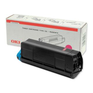 Toner OKI C5100 / C5200 / C5300 / C5400 Magenta (5k) - 42127406