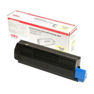 Toner OKI C5250 / C5450 / C5510MFP / C5540MFP Yellow (5k) - 42127454