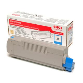 Toner OKI C5600 / C5700 Cyan (2k) - 43381907