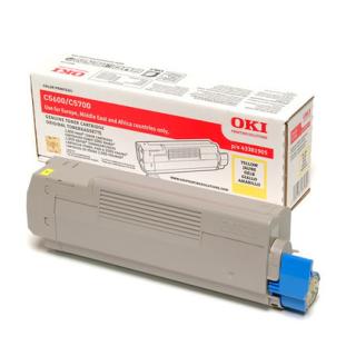 Toner OKI C5600 / C5700 Yellow (2k) - 43381905