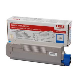 Toner OKI C5850 / C5950 / MC560 Cyan (6k) - 43865723