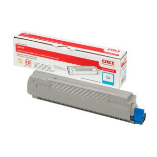 Toner OKI C8600 / C8800 Cyan (6k) - 43487711