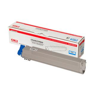 Toner OKI C9600 / C9650 / C9800 / C9850 Cyan (15k) - 42918915