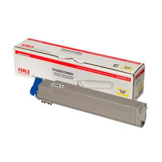 Toner OKI C9600 / C9650 / C9800 / C9850 Yellow (15k) - 42918913