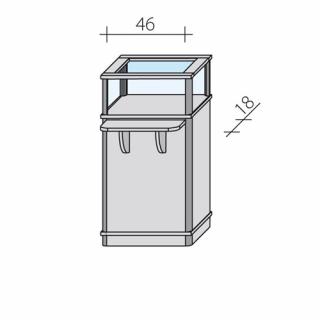 Pólka pod torby VPT-50