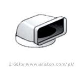 Ariston 3208042 - Kolano pionowe ABS fi 125 mm - 150x70 mm