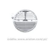 Ariston 3208050 - Kratka wentylacyjna ze sprężyną 186 mm i otworem od 100 do 160 mm, grubość 15 mm