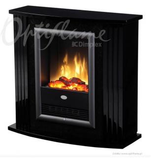 Dimplex Optiflame MOZART BLACK - Kominek elektryczny z obudową