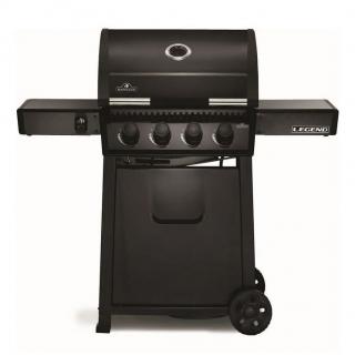 Grill gazowy Legend 425, Czarny