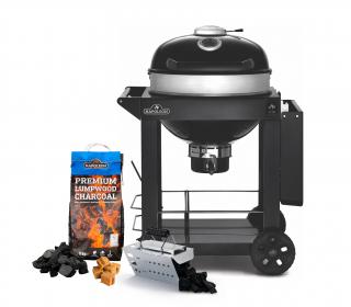 Grill węglowy 22" PRO Charcoal Kettle Cart czarny - NOWOŚĆ 2024 + Gratisy!  - Expo odbiór osobisty Gliwice/Wojkowice Kościelne