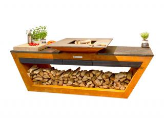 Kuchnia Grillowa Rolling Kitchen Corten