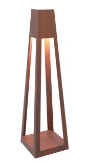 Lampa Bollard Duża Corten