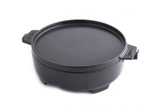 Żeliwny kociołek Dutch Oven 2 w 1 GBS