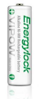 Baterie Energylock Alkaliczne / Alkaline Akumulatorki VIPOW 4szt.