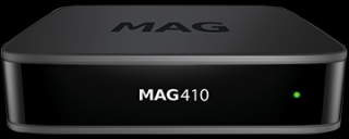 MAGBOX MAG410 IPTV  TOP-BOX TV WIFI 4K