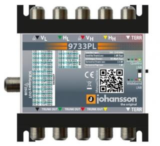 MULTISWITCH UNICABLE II JOHANSSON 9733PL VER.2 - 5/1 DCSS /DSCR