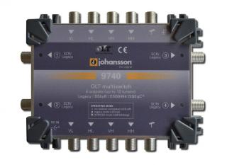 MULTISWITCH UNICABLE JOHANSSON 9740 - 5/4 UNICABLE, SCR, OLT