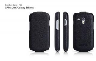 Oryginalne Etui Skórzane iCarer do Samsunga Galaxy SIII mini