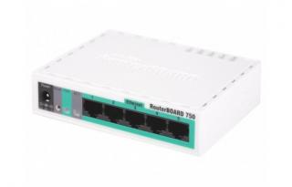 RouterBoard MikroTik RB750 5xLAN PoE Atheros AR7240 300MHz