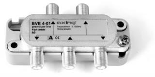 Rozdzielacz sygnału TV naziemnej AXING BVE 4-01