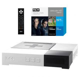 Sagemcom WiFiBOX+ NC+ pakiet Extra HD 12 / 24 m + dodatkowe opcje