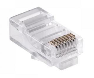 Wtyk telefoniczny RJ45 8P 8C (drut) (TEL0004-1)