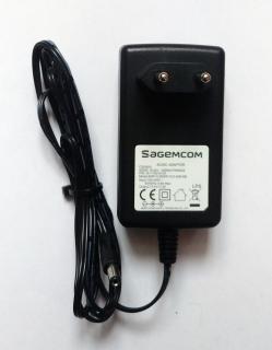 Zasilacz SAGEMCOM MSP-C2000IC12.0-24D-DE 12V 2A BIAŁA NAKLEJKA