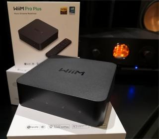 WiiM PRO+ z pilotem | odtwarzacz strumieniowy Hi-RES Tidal Connect Spotify Airplay 2 BT