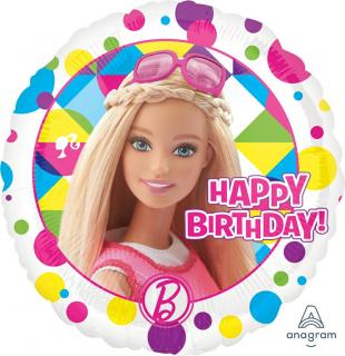 Balon foliowy z helem 06546 Barbie 18 cali