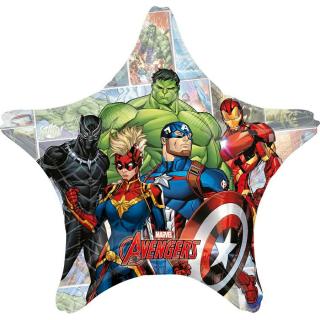 Balon foliowy z helem 07106 Avengers jumbo, 28 cali 71 cm