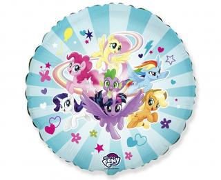 Balon foliowy z helem 09225 Pony drużyna  18 cali