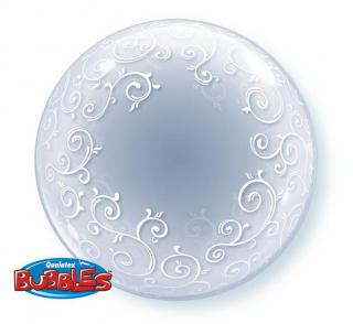 Balon foliowy z helem 36938 bubble deco 24 cale