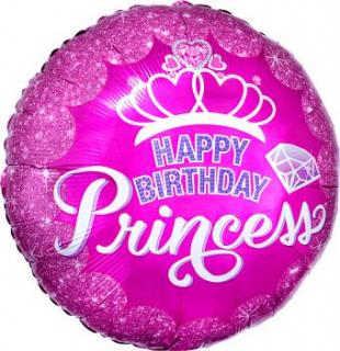 Balon foliowy z helem 45583 Princess  18 cali