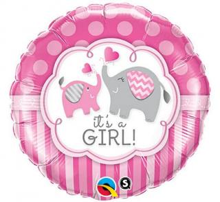 Balon foliowy z helem 51048 Its a Girl 18 cali